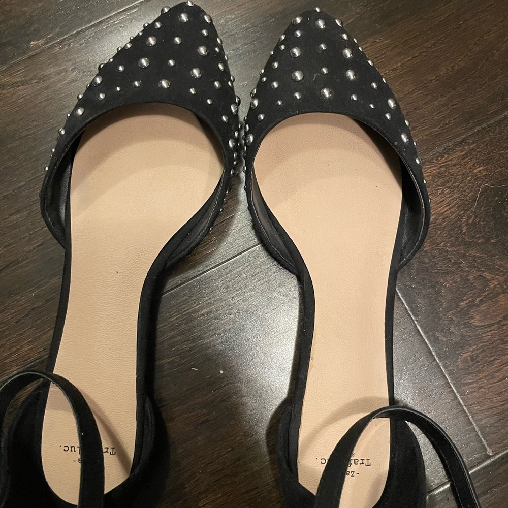 Zara studded flats